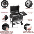 Large Portable Trolley Barrel Charcoal BBQ Grill